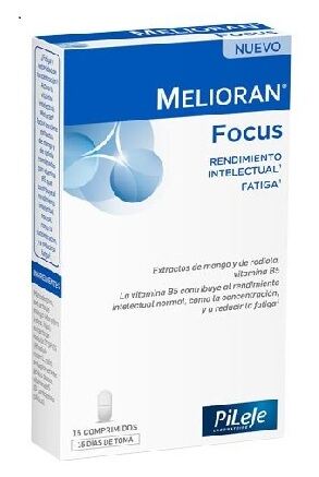 Pileje Melioran Focus 15 Comprimidos