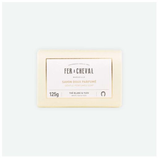 Fer A Cheval Jab&oacute;n S&oacute;lido Perfumado T&eacute; Blanco y Yuzu 125 gr