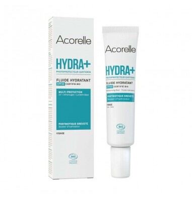 Acorelle Fluido Facial Hidratante SPF 20 Hydra+ 40 ml