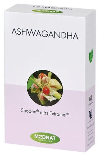 Mednat Nutrici&oacute;n Ashwagandha 60 C&aacute;psulas