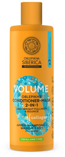 Natura Siberica Oblepikha Acondicionador Mascarilla 2 en 1 400 ml