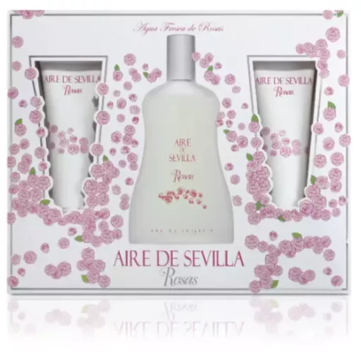 Aire De Sevilla Rosas Estuche 3 Piezas