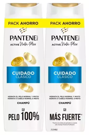 Pantene Cuidado Cl&aacute;sico Champ&uacute; 2 x 325 ml