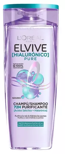 L'Or&eacute;al Paris Elvive Hialur&oacute;nico Pure Champ&uacute; 380 ml