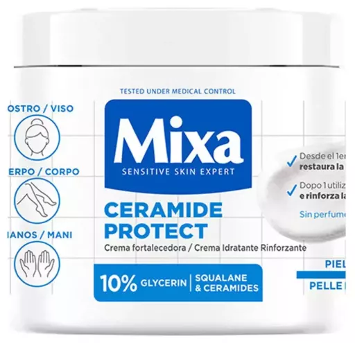 Ceramide Protect Crema Fortalecedora Piel Muy Seca 400 ml