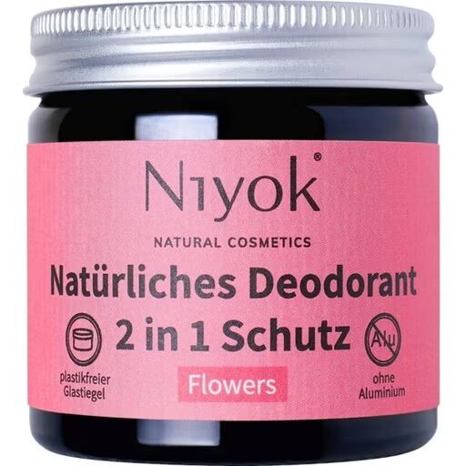 Niyok Desodorante + Antitraspirante Flowers 40 ml