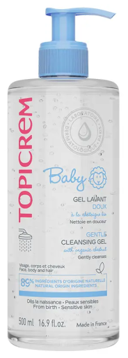 Topicrem Baby Gel Limpiador 2 en 1 500 ml