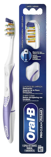 Oral-B Cepillo Dental Pulsar Vibrador 35 Medio Pilas