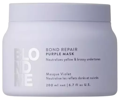 Schwarzkopf Blondme Bond Repair Tratamiento Morado 200 ml