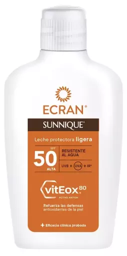 Ecran Sunnique Leche Protectora SPF 50 200 ml
