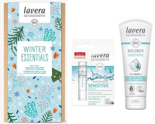 Lavera Caja Cuidado Winter Essentials Basis Sensitiv 2 Piezas
