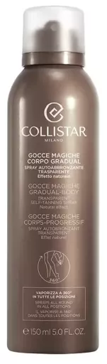 Gotas M&aacute;gicas Body Mist Autobronceador Gradual Transparente 150 ml
