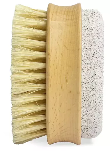 Body Brush & Pumice Stone Doble Cara 1 Unidad