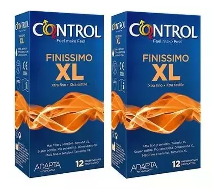 Control Preservativo Finissimo XL 24 Unidades