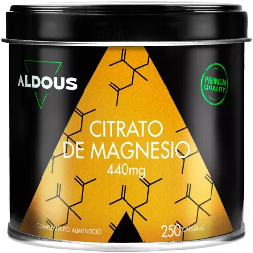 Aldous Bio Citrato de Magnesio 250 C&aacute;psulas