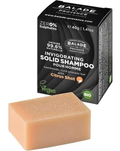 Balade en Provence Champ&uacute; S&oacute;lido Energizante Hombre 40 gr
