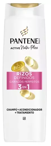 Pantene Rizos Definidos 3 en 1 Champ&uacute; 500 ml