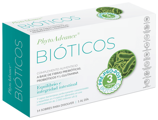 Phytoadvance Bi&oacute;ticos 14 Sobres