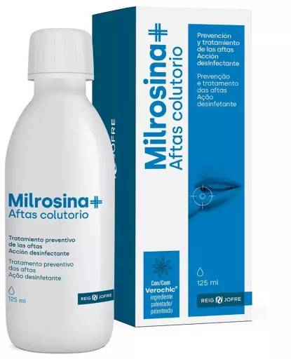 Milrosina+ Aftas Colutorio 125 ml