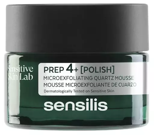 Sensilis Prep4+ [Polish] Mousse Microexfoliante de Cuarzo 40 ml