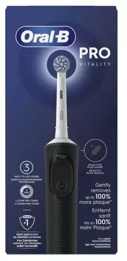 Oral-B Vitality Pro Negro Cepillo El&eacute;ctrico